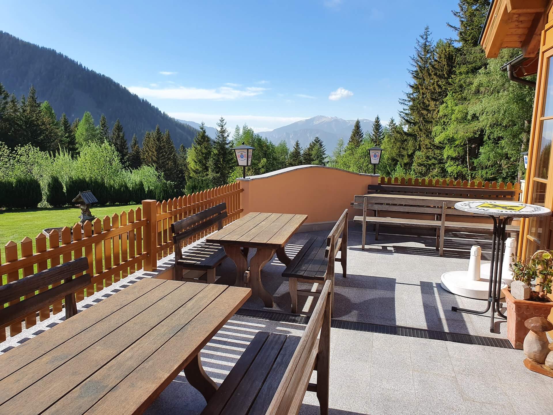 Terrasse Kummerbauerstadl